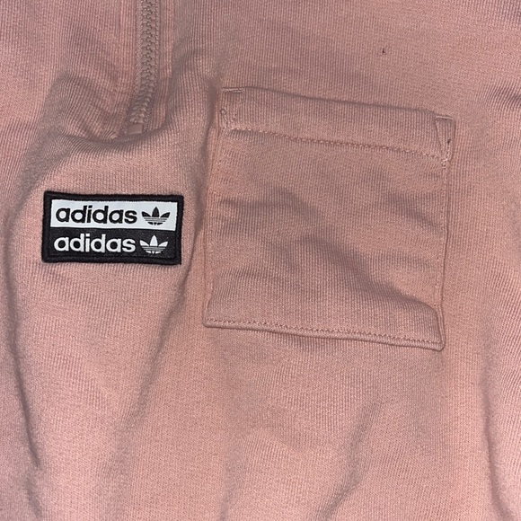 Pink adidas crop top shirt - Picture 2 of 6